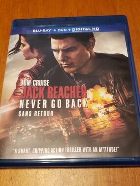Jack Reacher: Never Go Back (Blu-ray + DVD) - Tom Cruise